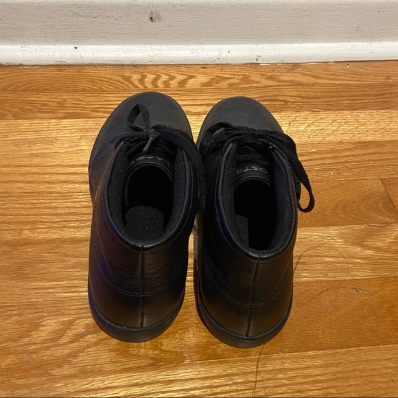 Lacoste Men’s Black Laced Leather ASPARTA Sneaker Shoes Clean Dress Shoes - Picture 5 of 6